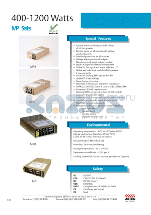 MP1 datasheet - Current share on all outputs with ratings of 10 A or greater