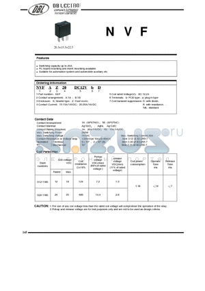 NVFBS15DC24VA datasheet - Switching capacity up to 20A