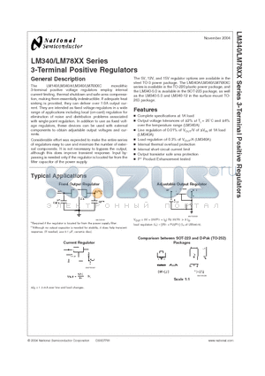 LM140KG-12MD8 datasheet - 3-Terminal Positive Regulators