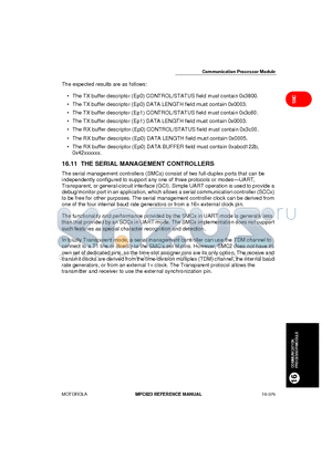 MPC823 datasheet - Communication Processor Module