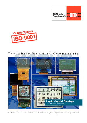 PVC160204 datasheet - Liquid Crystal Displays