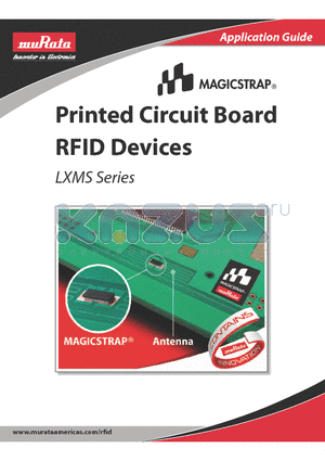 LXMS31ACMD-140 datasheet - Printed Circuit Board RFID Devices