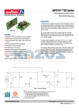 MPDTH03050WAS datasheet - Adjustable Non-isolated 6-Amp
