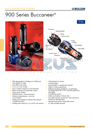 PX0960 datasheet - 900 Series Buccaneer^