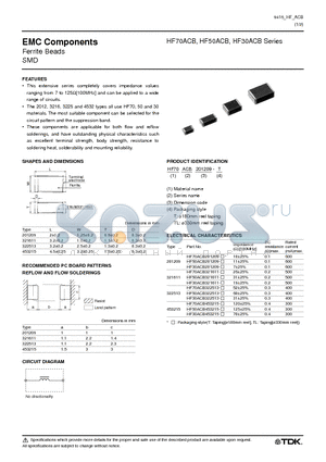 HF70ACB322513-T datasheet - EMC Components