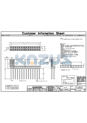 M20-6102005 datasheet - PC104 CONNECTOR (STACK THROUGH)