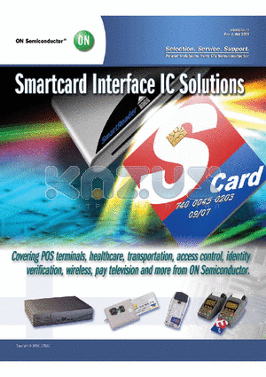 NCN4555 datasheet - Smartcard Interface ICs