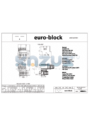 MRD52-L datasheet - Standard : UL - IEC 300V - 250V 10A - 18A