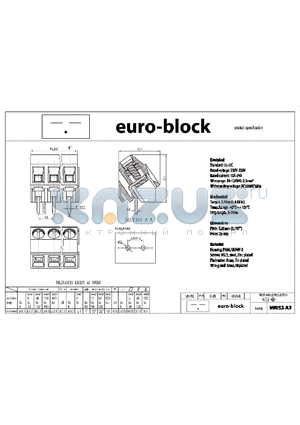 MRI52-A3 datasheet - Standard : UL - IEC 300V - 250V 10A - 24A