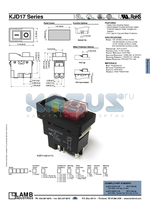 KJD1722101611 datasheet - KJD17 Series