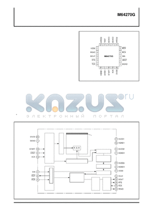 M64270G datasheet - M64270G