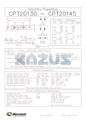 MBR20030CT datasheet - Schottky PowerMod