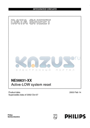 NE56631-20 datasheet - Active-LOW system reset