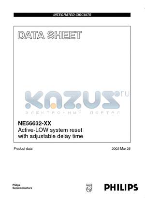 NE56632-XX datasheet - Active-LOW system reset with adjustable delay time