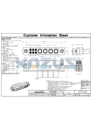 M80-4C10605F1-04-325 datasheet - JACKSCREW DATAMATE MIXED TECHNOLOGY CRIMP FEMALE ASSEMBLY