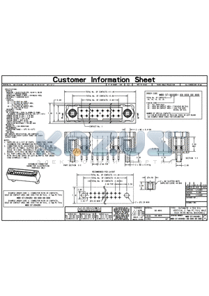 M80-5T10605B1 datasheet - DATAMATE J-TEK DIL VERTICAL 2.7mm PC-TAIL MALE ASSY WITH METAL BACKSHELL