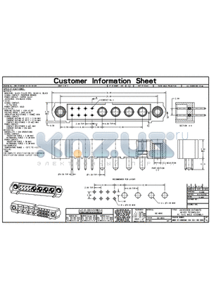 M80-5T10805M1-04-331 datasheet - JACKSCREW DATAMATE MIXED TECHNOLOGY PC TAIL MALE ASSEMBLY