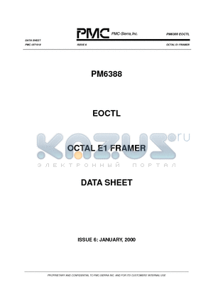 PM6388-RI datasheet - OCTAL E1 FRAMER