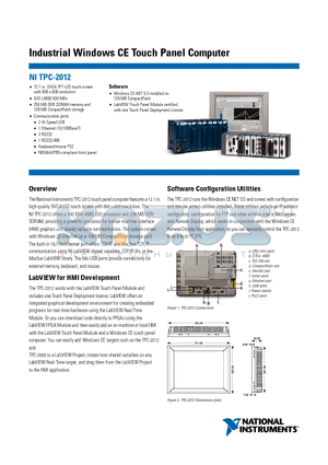 NITPC-20061 datasheet - 12.1 in. SVGA TFT LCD touch screen with 800 x 600 resolution