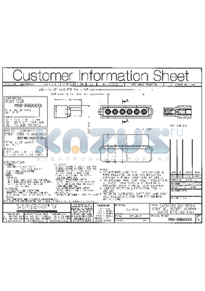 M80-89907T6 datasheet - DATAMATE 2mm PITCH CRIMP SIL SOCKET ASSEMBLY LARGE BORE (22 AWG)