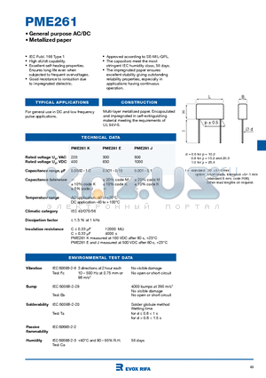 PME261JA4680MR30 datasheet - General purpose AC/DC