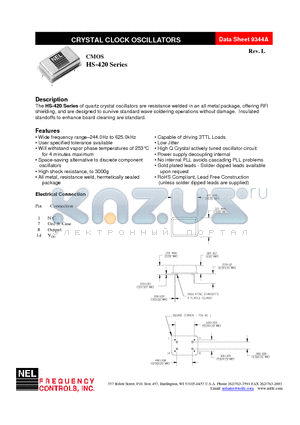 SM-A429-FREQ datasheet - CMOS