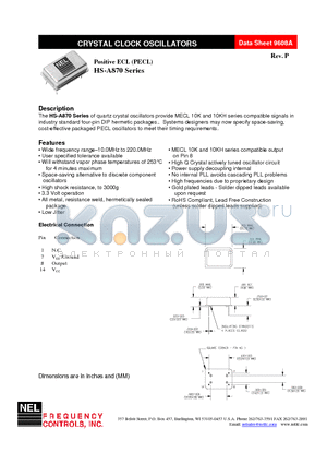 SM-A879-FREQ datasheet - Positive ECL (PECL)