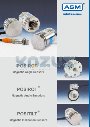 PMIR4 datasheet - Angle Sensors and Encoders Contents