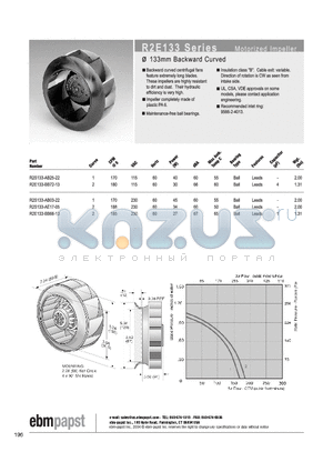 R2S133-AE17-05 datasheet - MOTORIZED IMPELLER