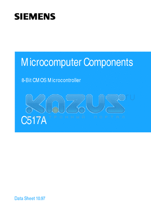 SAB-C517A-4RM datasheet - 8-Bit CMOS Microcontroller