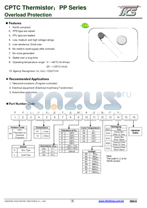PPD08150YP6B2 datasheet - Overload Protection