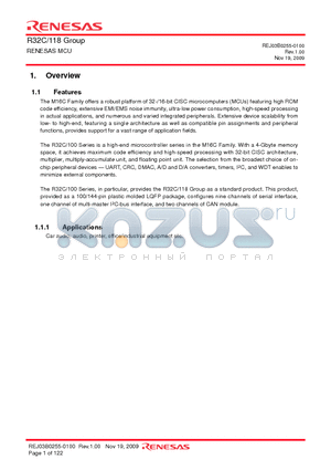 R5F64188DFD datasheet - RENESAS MCU