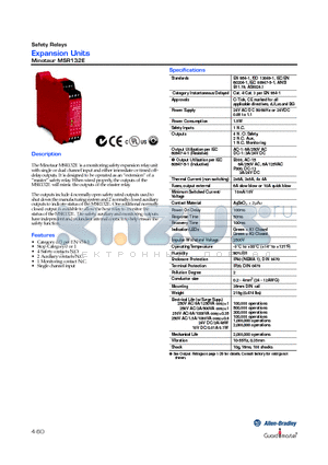 MSR132E datasheet - Expansion Units