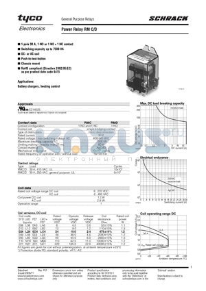 RMD35024 datasheet - Power Relay