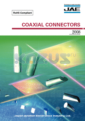 SMBS002D00 datasheet - COAXIAL CONNECTORS