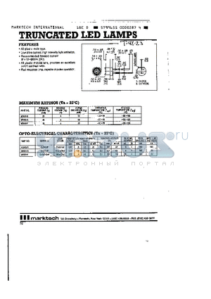 MT470 datasheet - TRUNCATED LED LAMPS