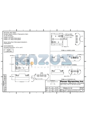 PDSN-12-1B datasheet - 2 CELL TYPE 