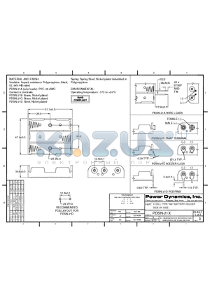 PDSN-21A datasheet - 3 CELL TYPE 