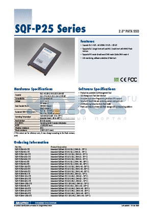 SQF-P25M4-32G-CTE datasheet - 2.5