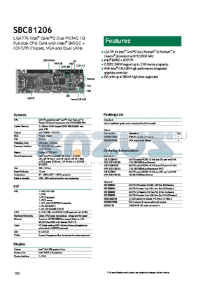 SBC81206VGGR datasheet - ISA with up to 500mA high drive supported