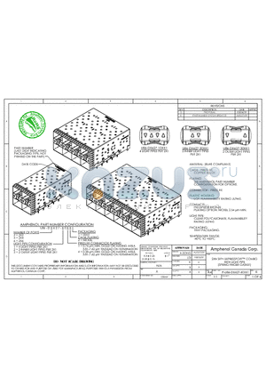 P-U86-DX627-X0XX1 datasheet - 2XN SFP EXPRESSPORT COMBO WITH LIGHT PIPE (SPRING FINGER GASKET)