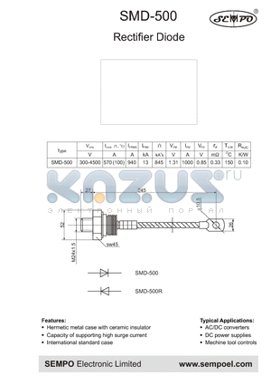 SMD-500R datasheet - Rectifier Diode