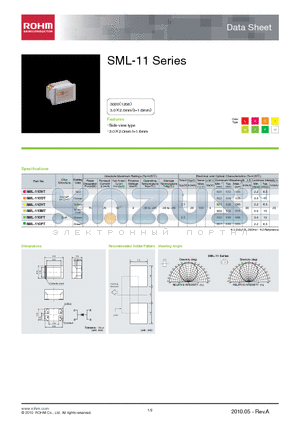 SML-110PT datasheet - SML-11 Series