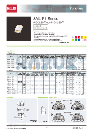 SML-P12YT datasheet - Ultra compact