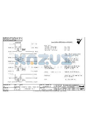 X558-5999-T4-F datasheet - GIGABIT ETHERNET MAGNETICS