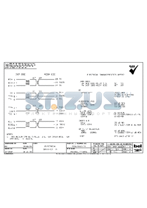X558-5500-44 datasheet - ELECTRICAL SPECIFICATION