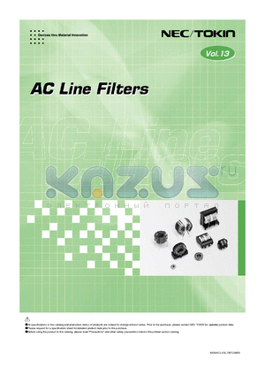 SS35V/H-15300 datasheet - AC Line FIlters