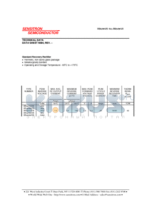 SS4247 datasheet - Standard Recovery Rectifier