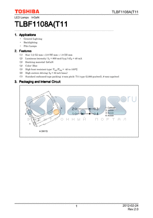 TLBF1108A datasheet - General Lighting