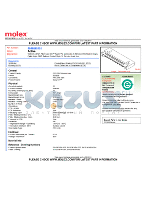 SD-501628-001 datasheet - 0.30mm (.012